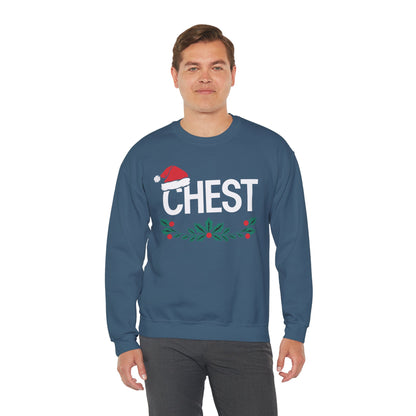 CHEST fun Christmas Sweater Collection ✨🎅🎄 - Crewneck Sweatshirt