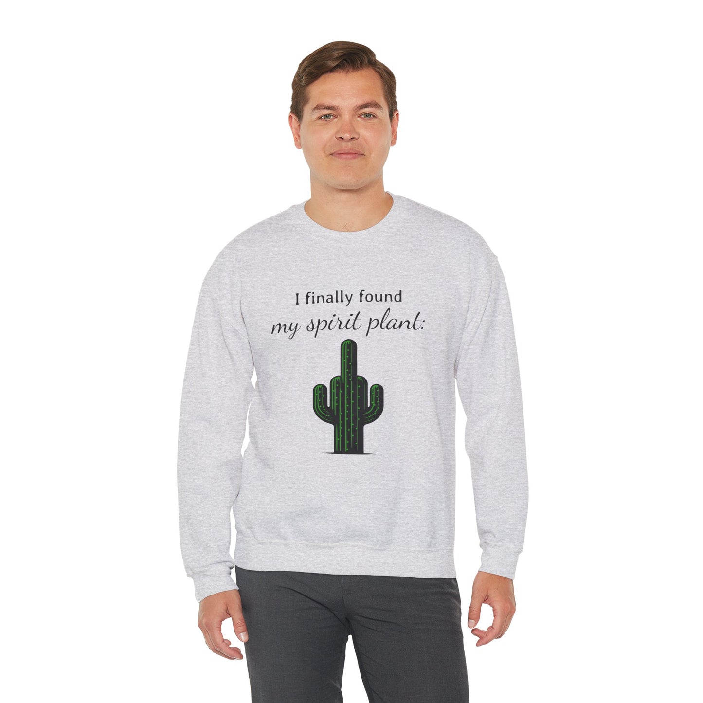 I finally found my spirit plant - Crewneck Sweatshirt