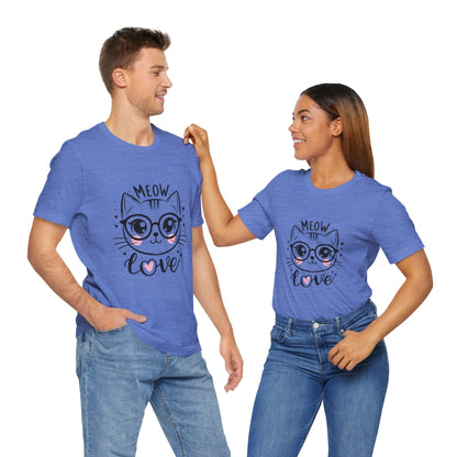 Cat Meow Love - T-Shirt