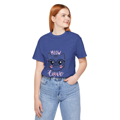 Cat Meow Love - T-Shirt