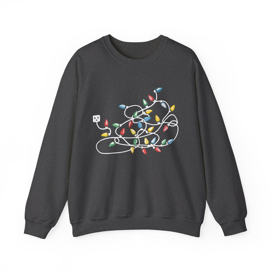 Christmas Lights - Christmas Sweater Collection ✨🎅🎄 - Crewneck Sweatshirt