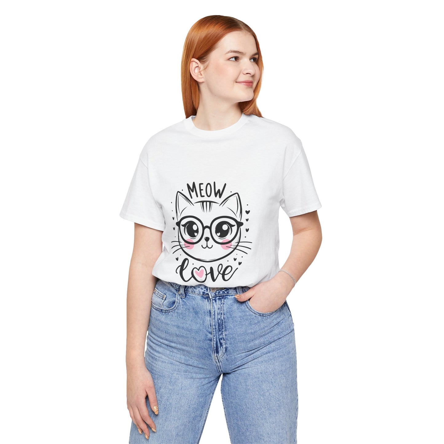 Cat Meow Love - T-Shirt