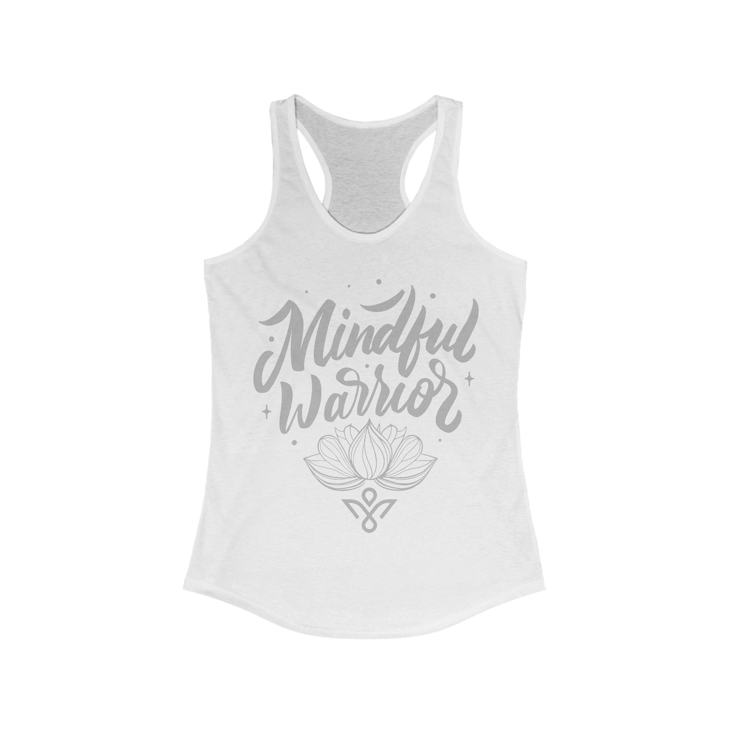 Mindful Warrior - Women Racerback Tank Top