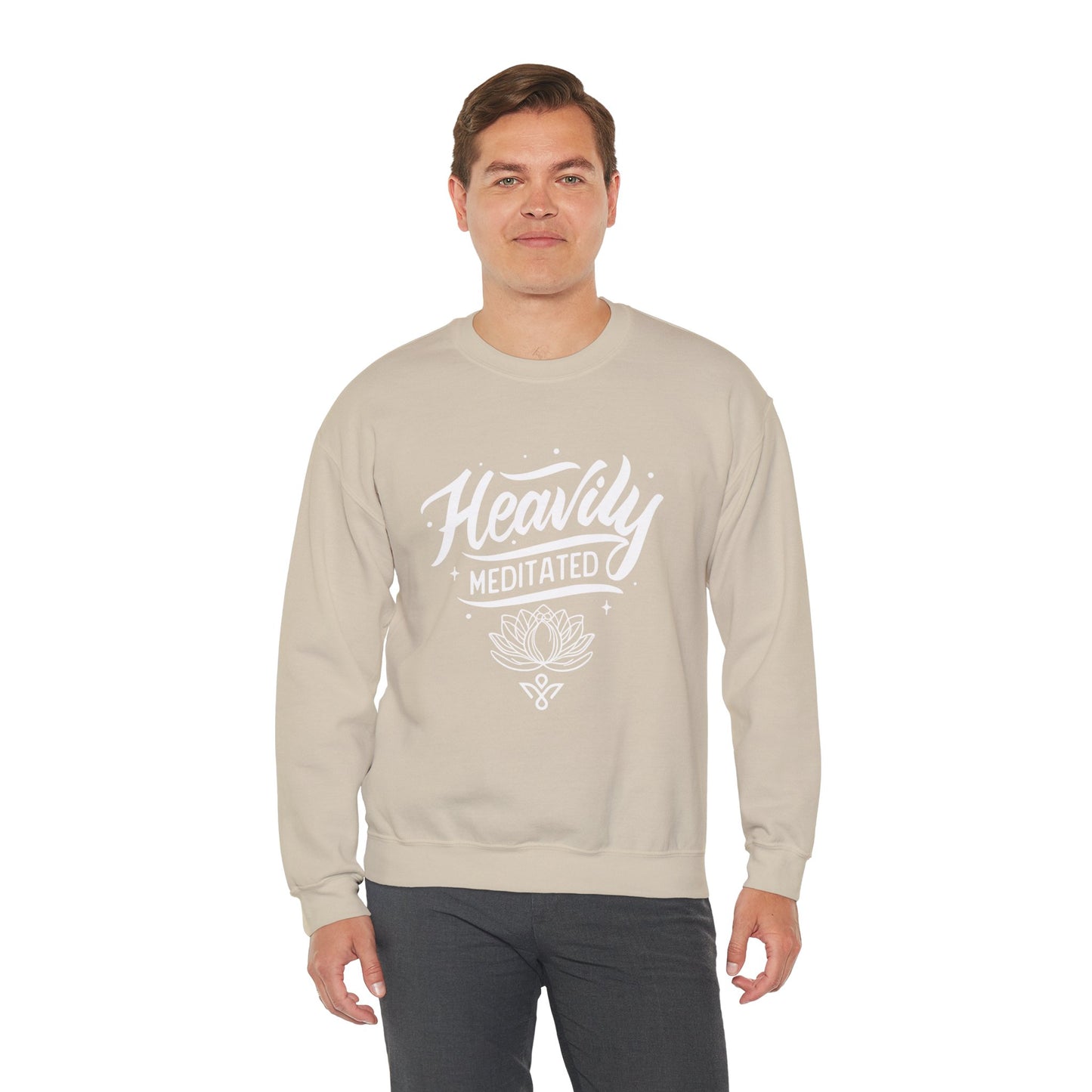 Heavily Meditated - Crewneck Sweatshirt