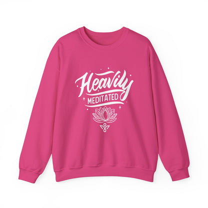 Heavily Meditated - Crewneck Sweatshirt