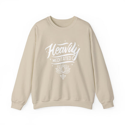 Heavily Meditated - Crewneck Sweatshirt