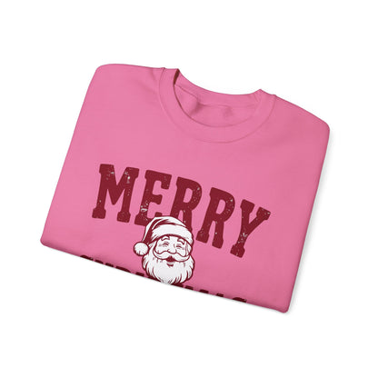 Santa MERRY CHRISTMAS - Christmas Sweater Collection ✨🎅🎄 - Crewneck Sweatshirt