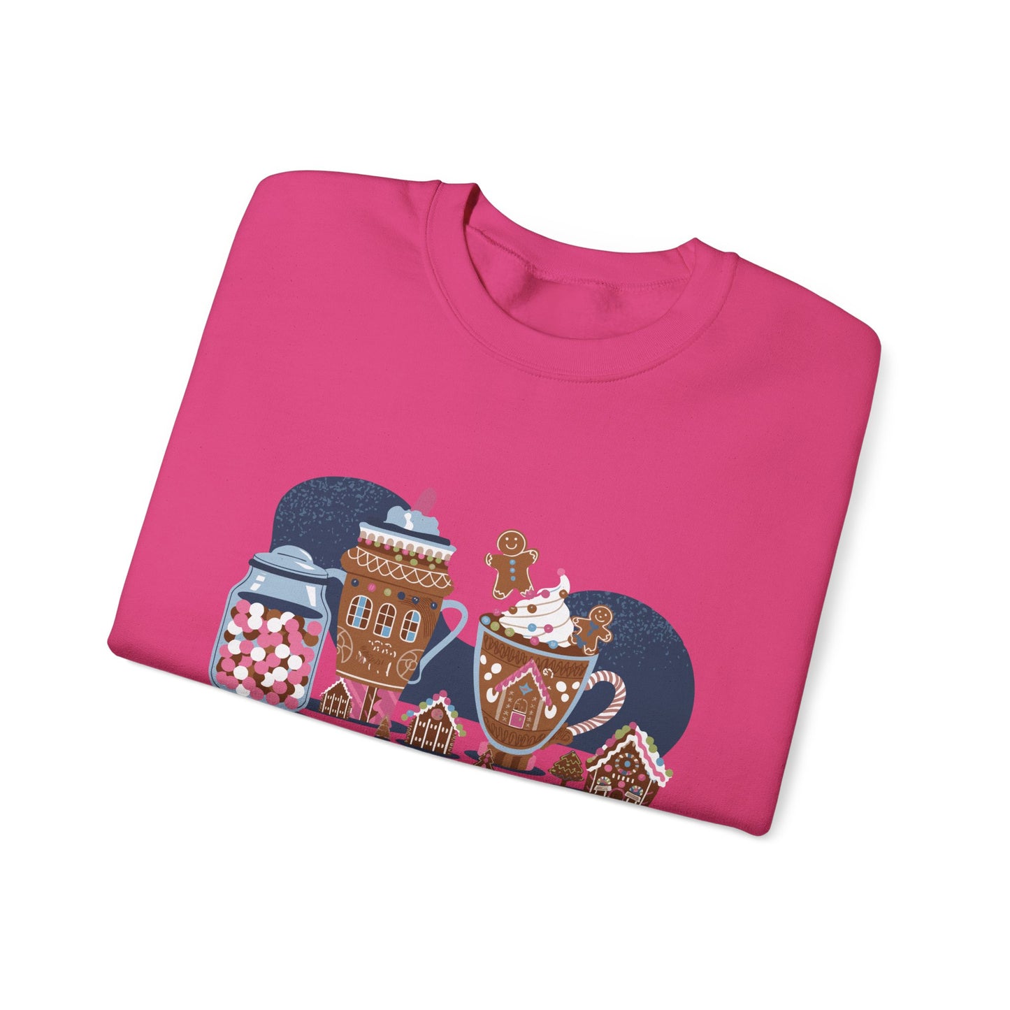 Ginger Bread & Hot Coco - Christmas Sweater Collection ✨🎅🎄 - Crewneck Sweatshirt