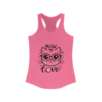 Cat Meow Love Tank Top