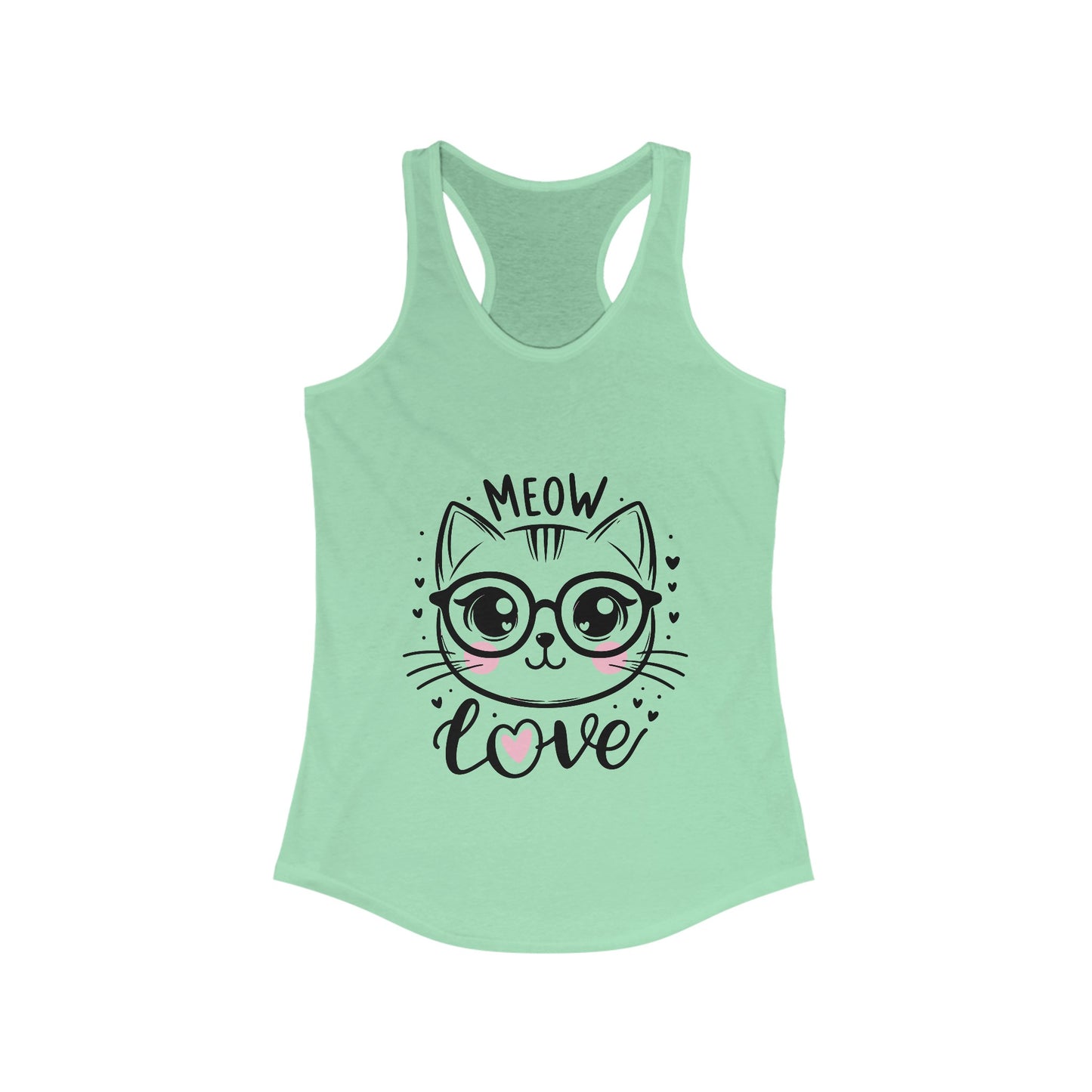 Cat Meow Love Tank Top