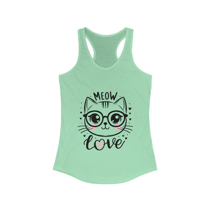 Cat Meow Love Tank Top