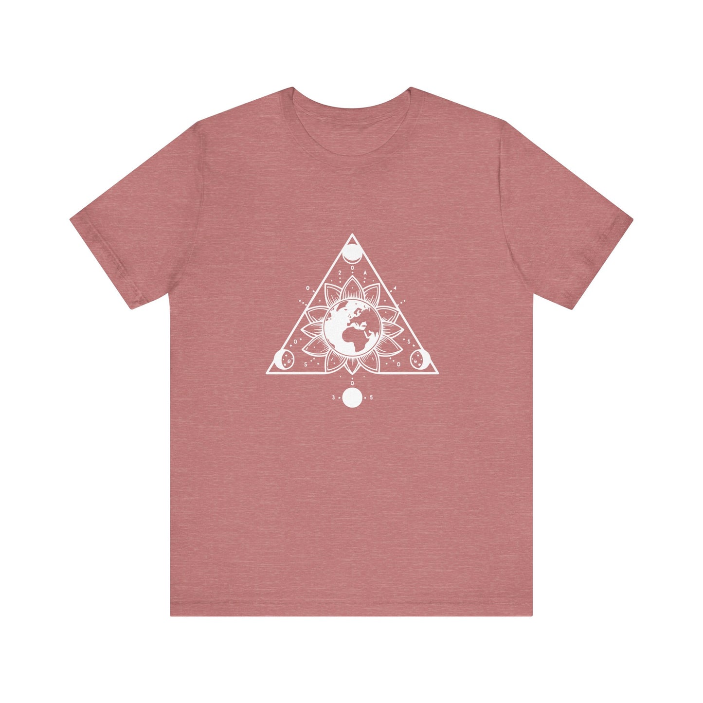 Sunflower Moon Triangle T-Shirt