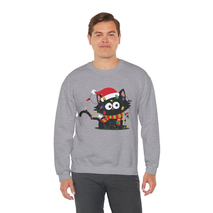 Meowy Christmas Sweater Collection ✨🎅🎄 - Crewneck Sweatshirt