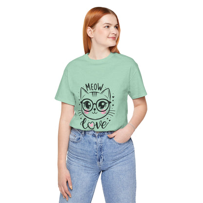 Cat Meow Love - T-Shirt