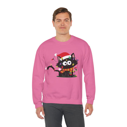 Meowy Christmas Sweater Collection ✨🎅🎄 - Crewneck Sweatshirt