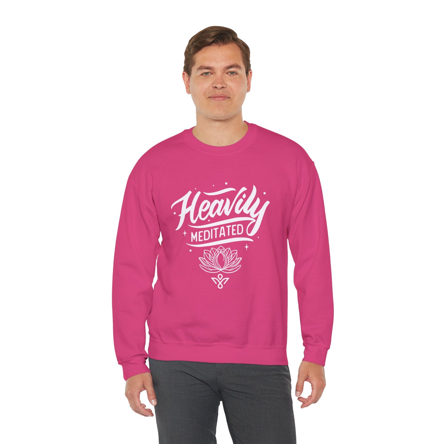 Heavily Meditated - Crewneck Sweatshirt