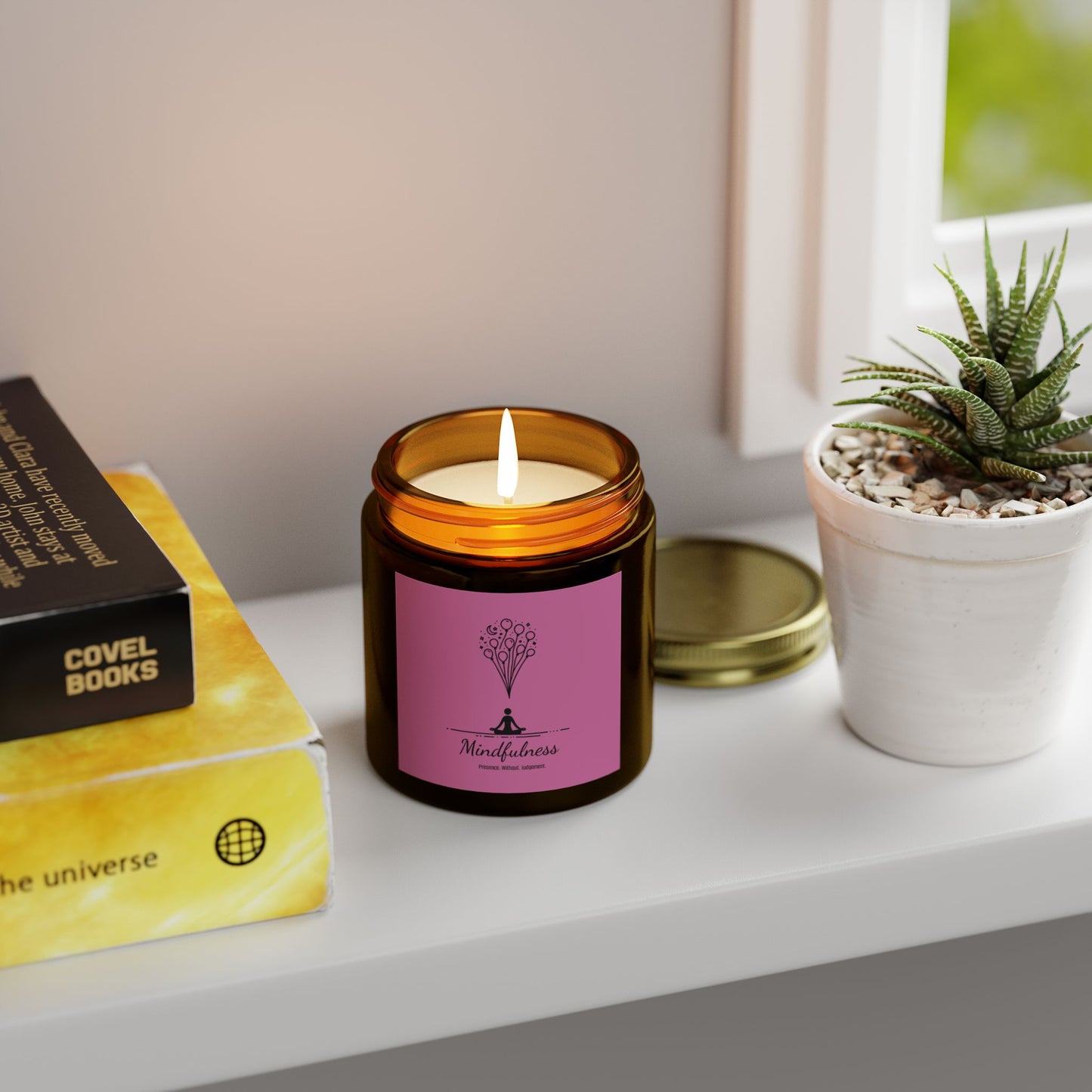 Mindfulness - Scented Candle Coconut Apricot Wax