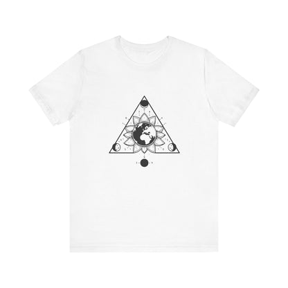 Sunflower Moon Triangle T-Shirt