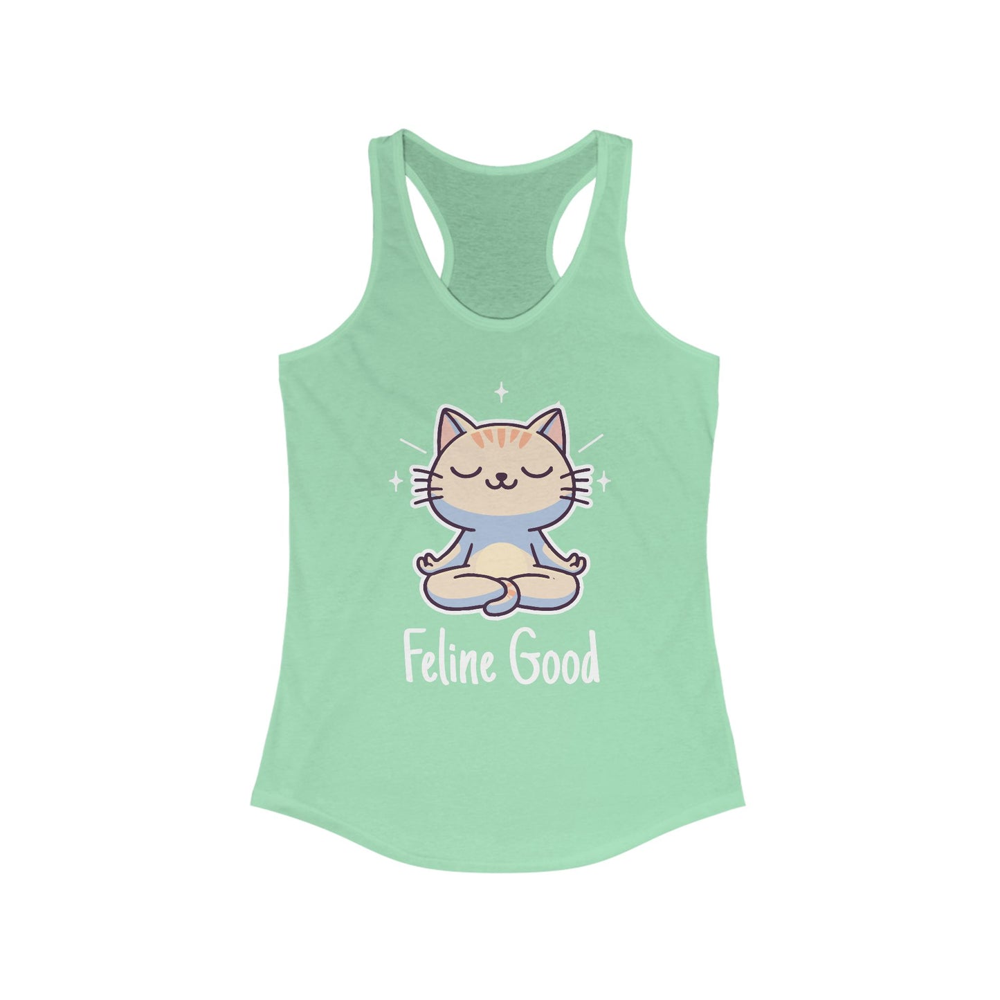 Feline Good - Women Racerback Tank Top