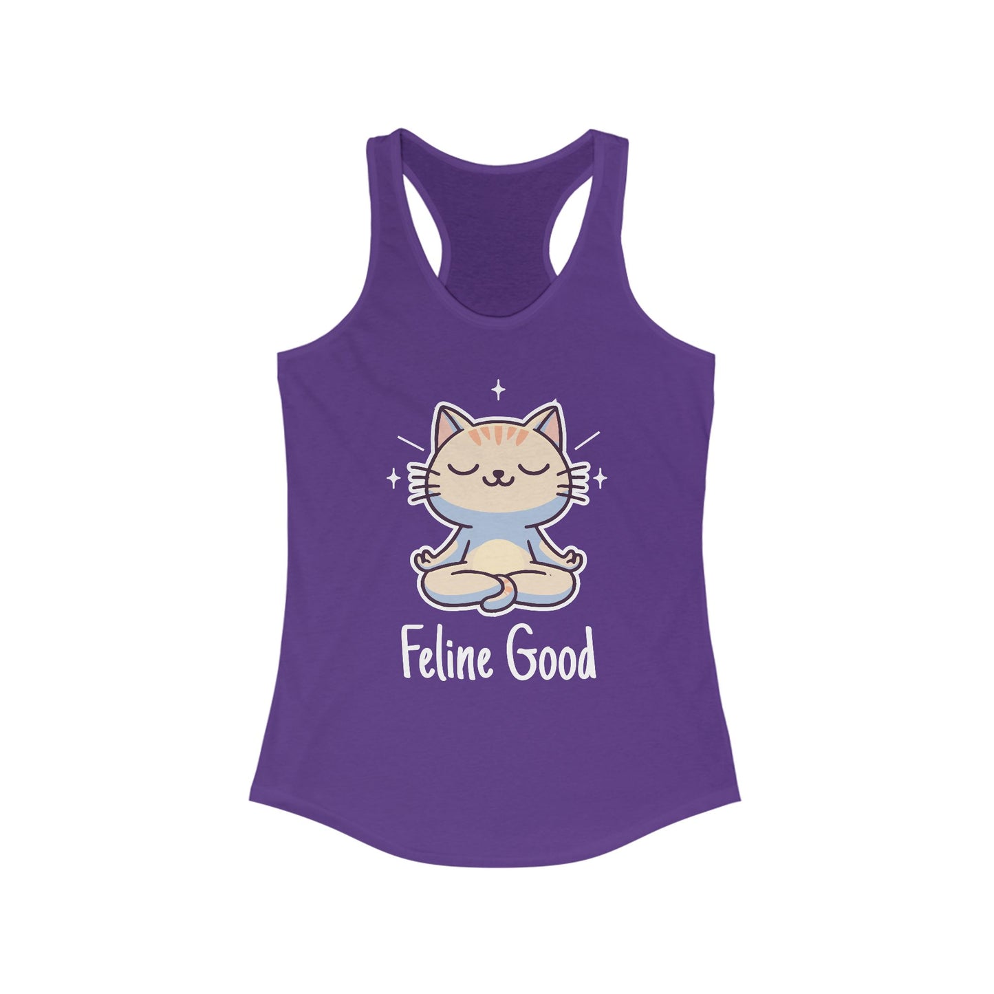 Feline Good - Women Racerback Tank Top