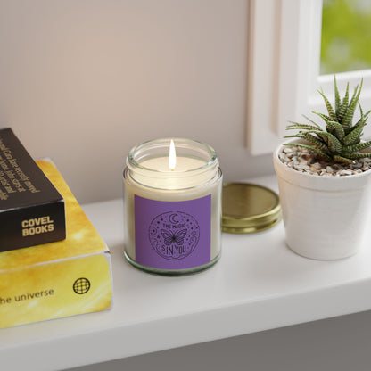 The magic is in YOU - Scented Candle Coconut Apricot Wax