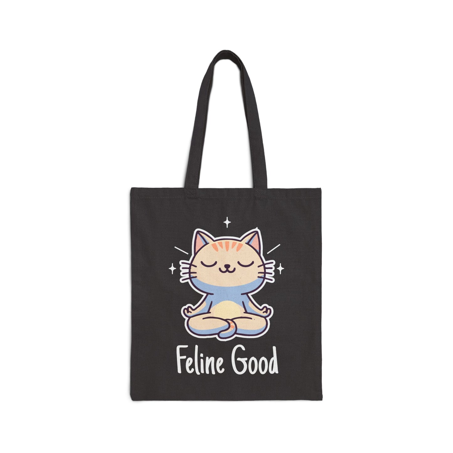 Feline Good - Cotton Canvas Tote Bag