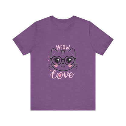 Cat Meow Love T-Shirt