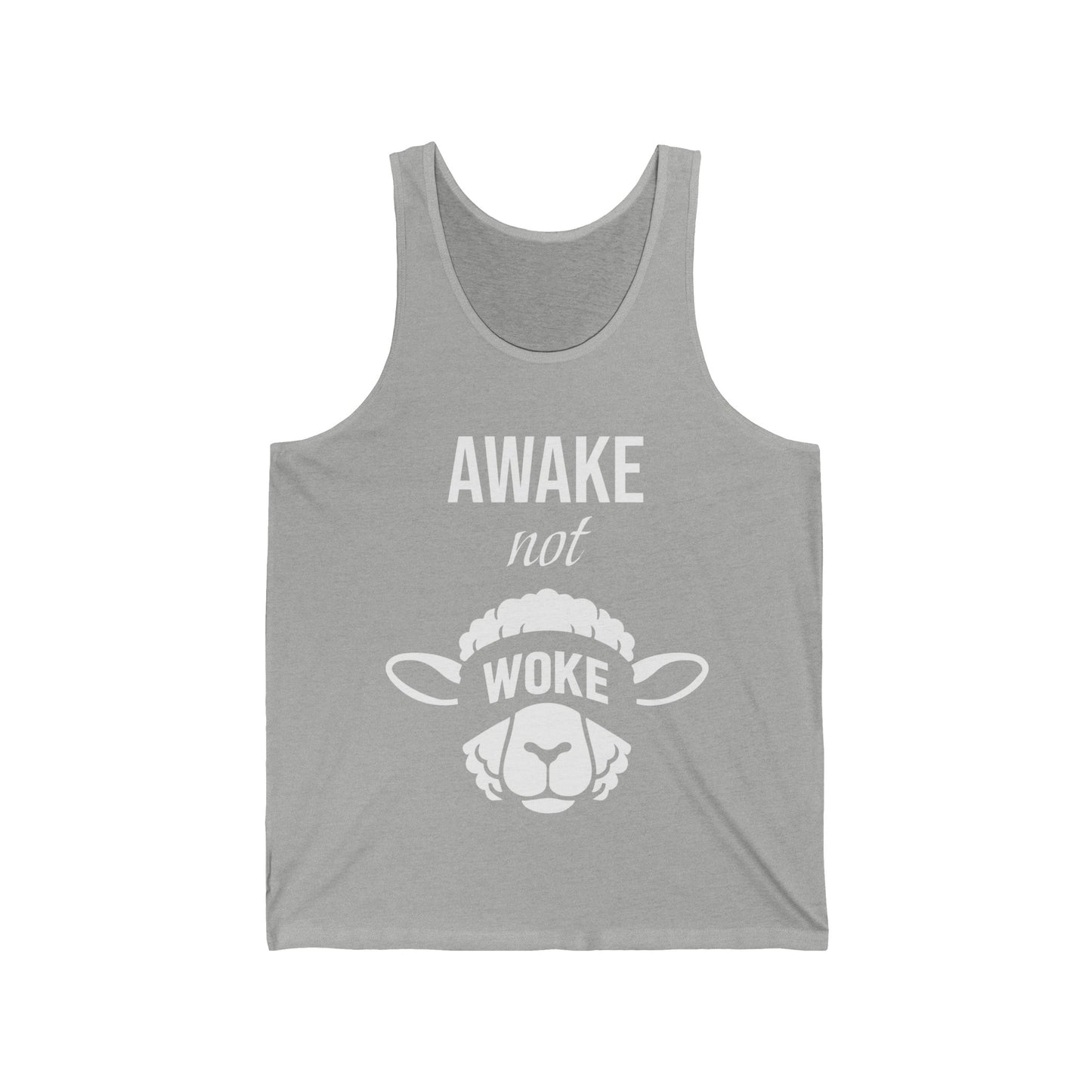 Awake not Woke Tank Top