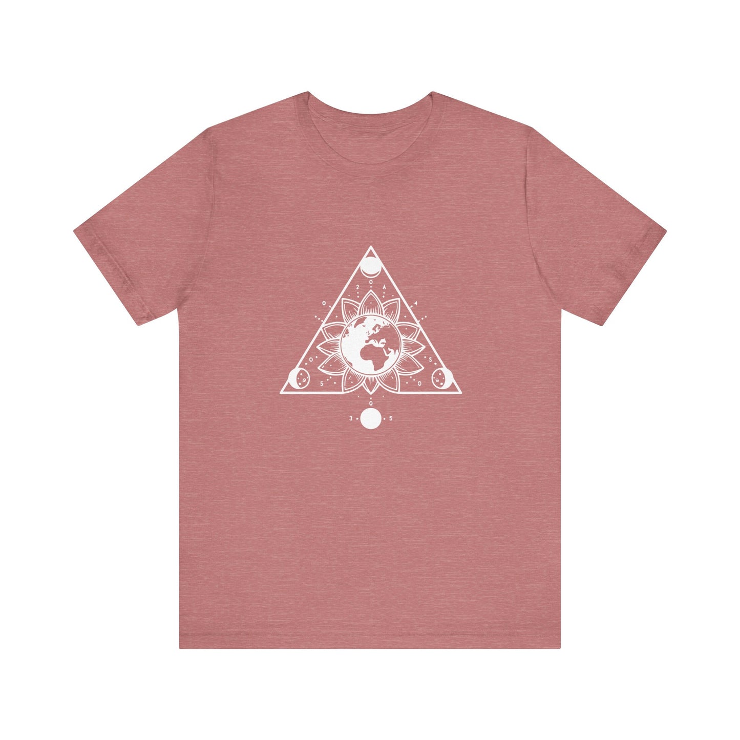 Sunflower Moon Triangle - T-Shirt