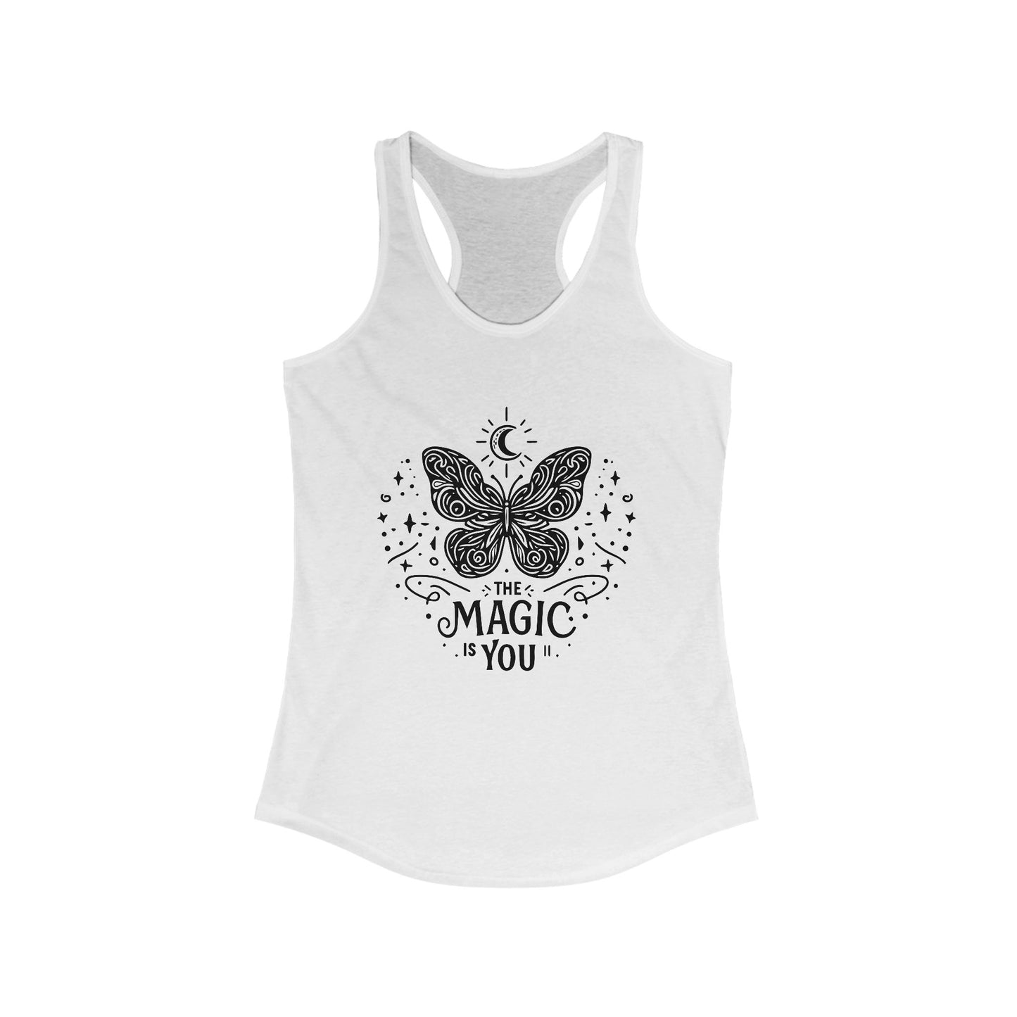 The Magic Is You - Women Racerback Tank Top