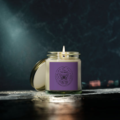 The magic is in YOU - Scented Candle Coconut Apricot Wax