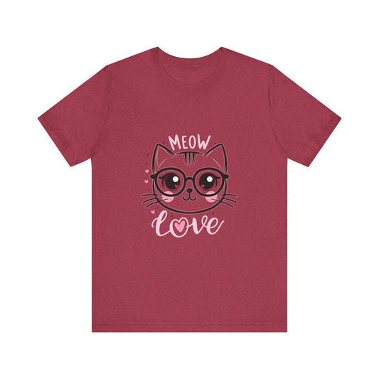 Cat Meow Love T-Shirt