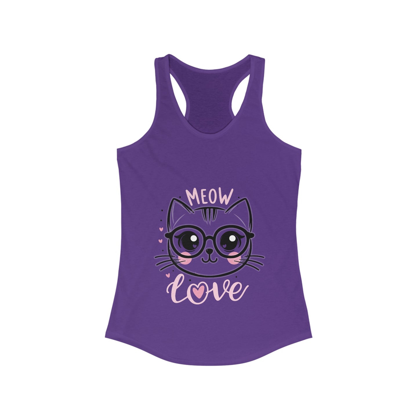 Cat Meow Love Tank Top