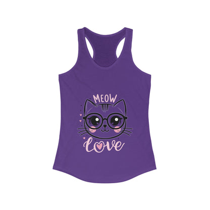 Cat Meow Love Tank Top