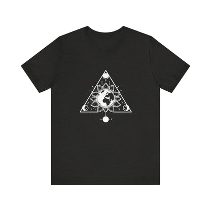 Sunflower Moon Triangle - T-Shirt