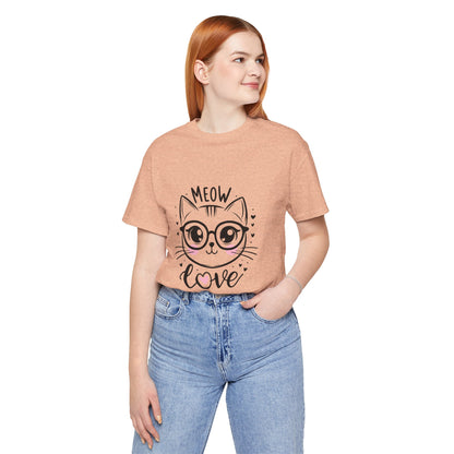 Cat Meow Love - T-Shirt