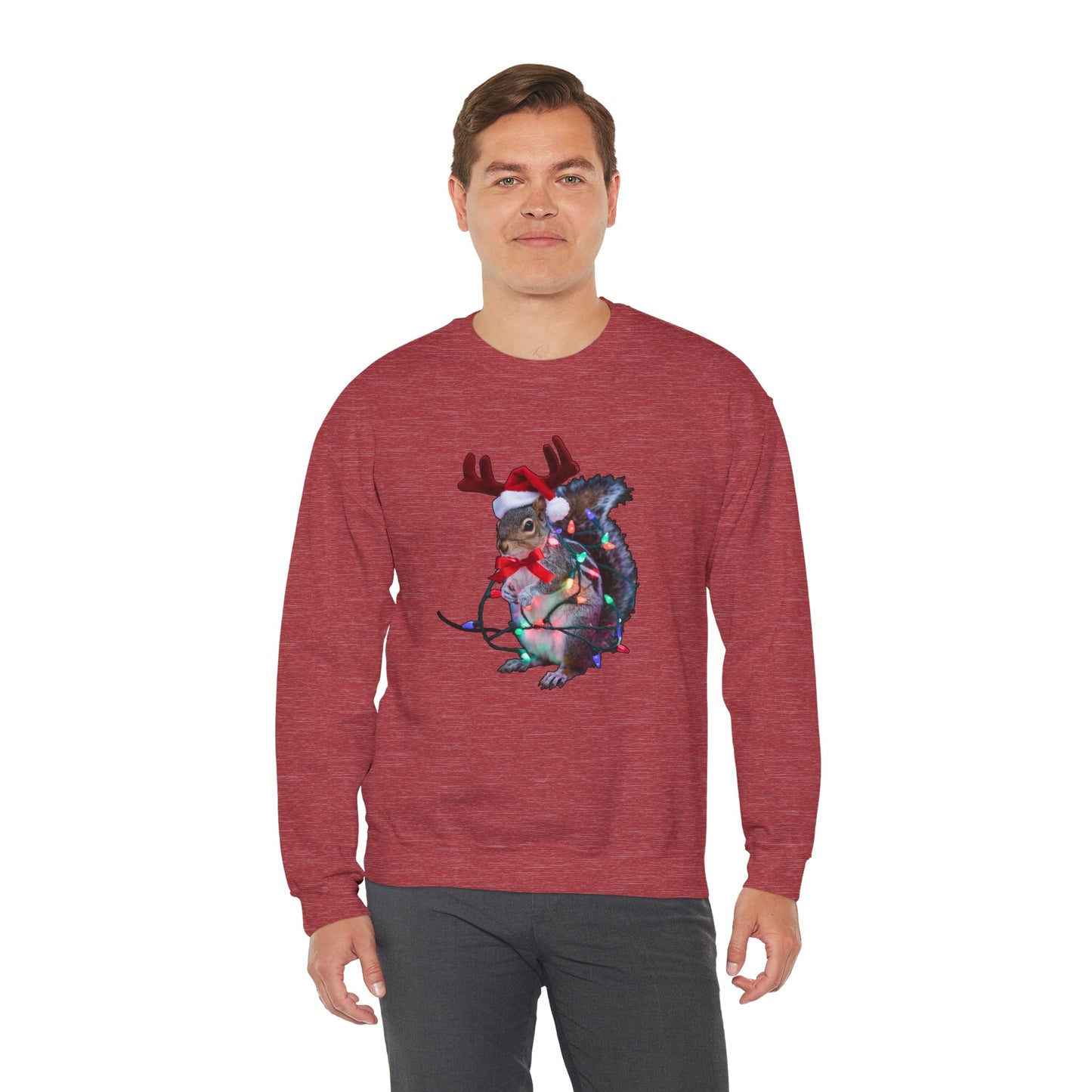 Squirrel - Christmas Sweater Collection ✨🎅🎄 - Crewneck Sweatshirt