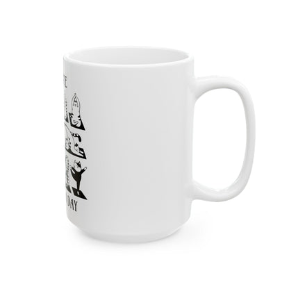 Namaste All Damn Day Mug