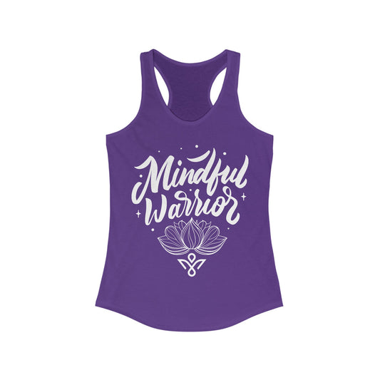 Mindful Warrior - Women Racerback Tank Top