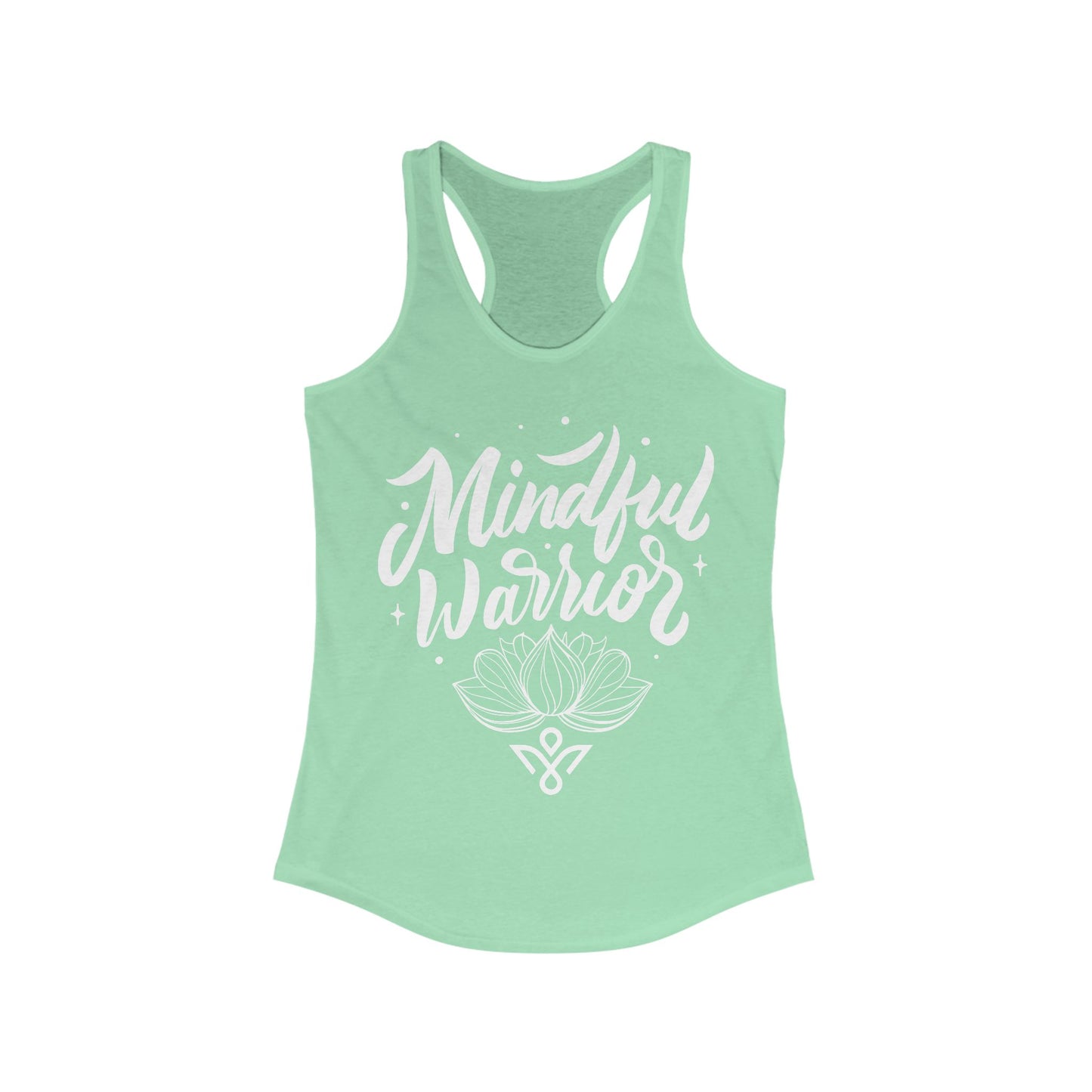 Mindful Warrior - Women Racerback Tank Top