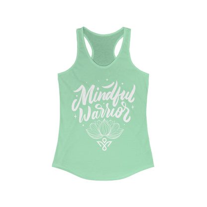 Mindful Warrior - Women Racerback Tank Top