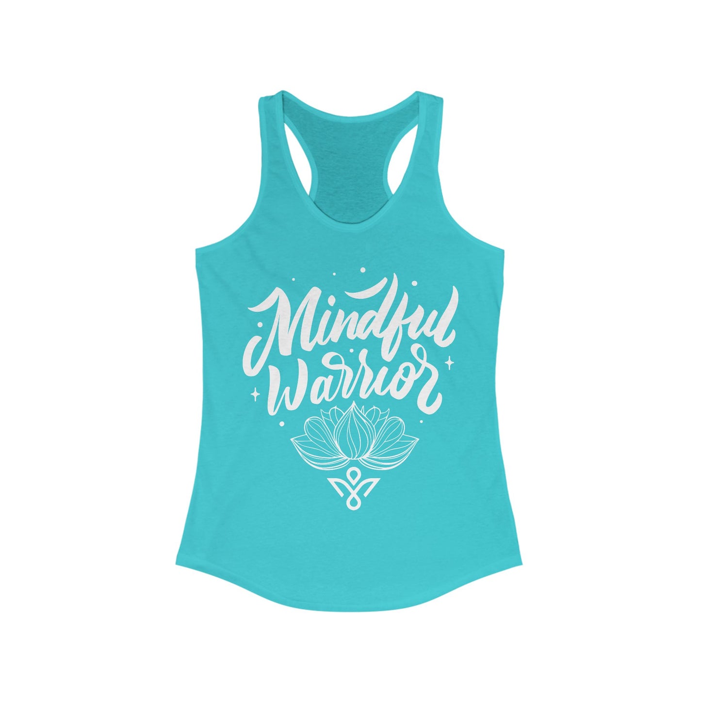 Mindful Warrior - Women Racerback Tank Top