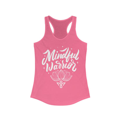 Mindful Warrior - Women Racerback Tank Top