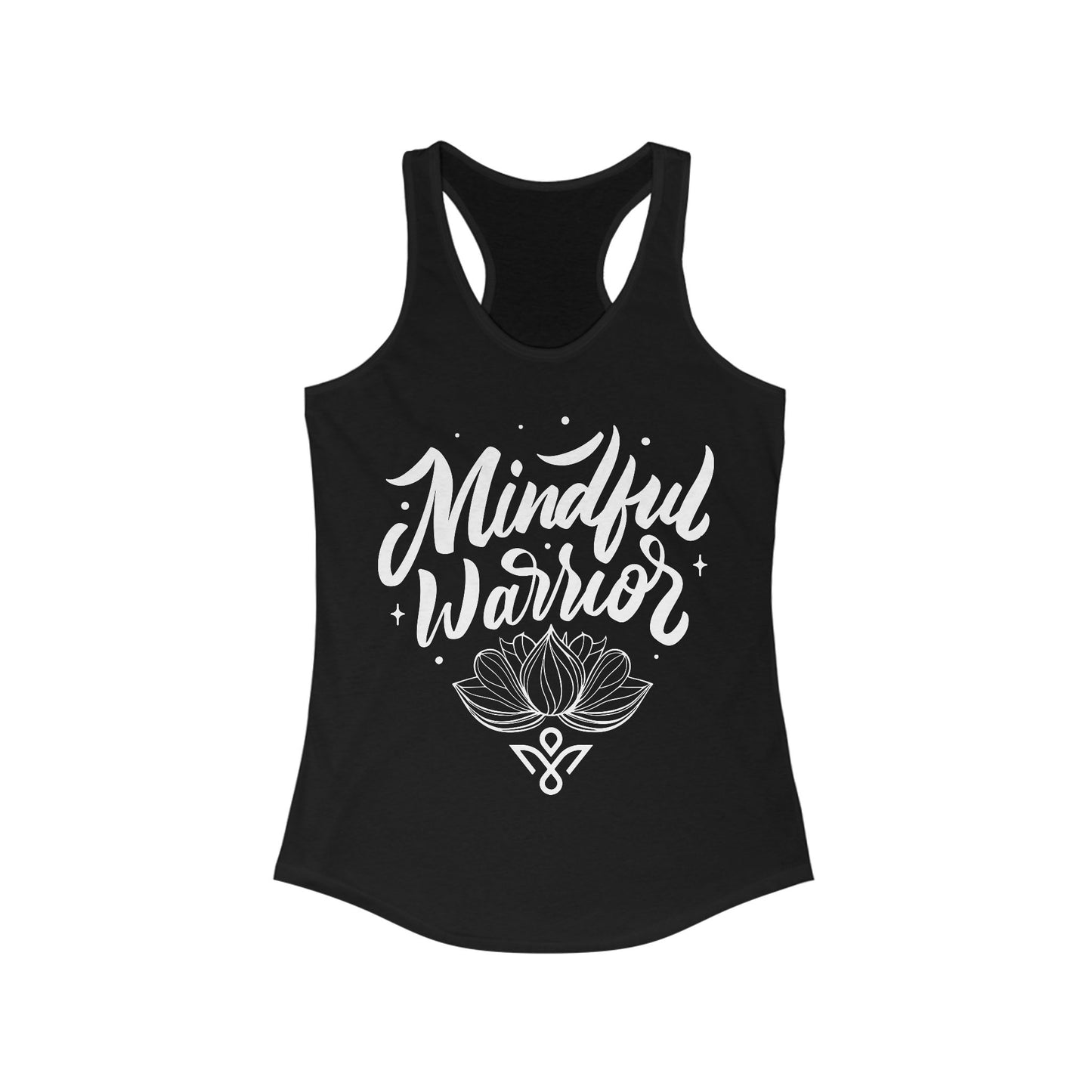 Mindful Warrior - Women Racerback Tank Top