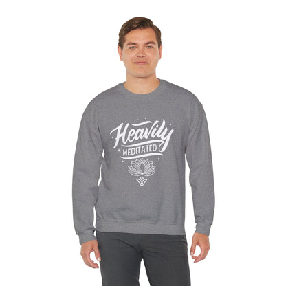 Heavily Meditated - Crewneck Sweatshirt