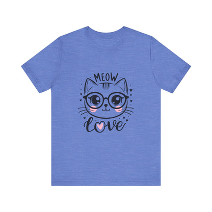 Cat Meow Love T-Shirt