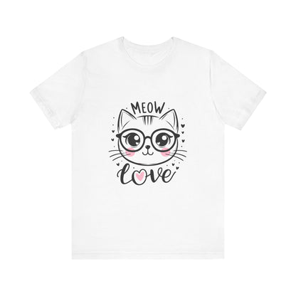 Cat Meow Love T-Shirt