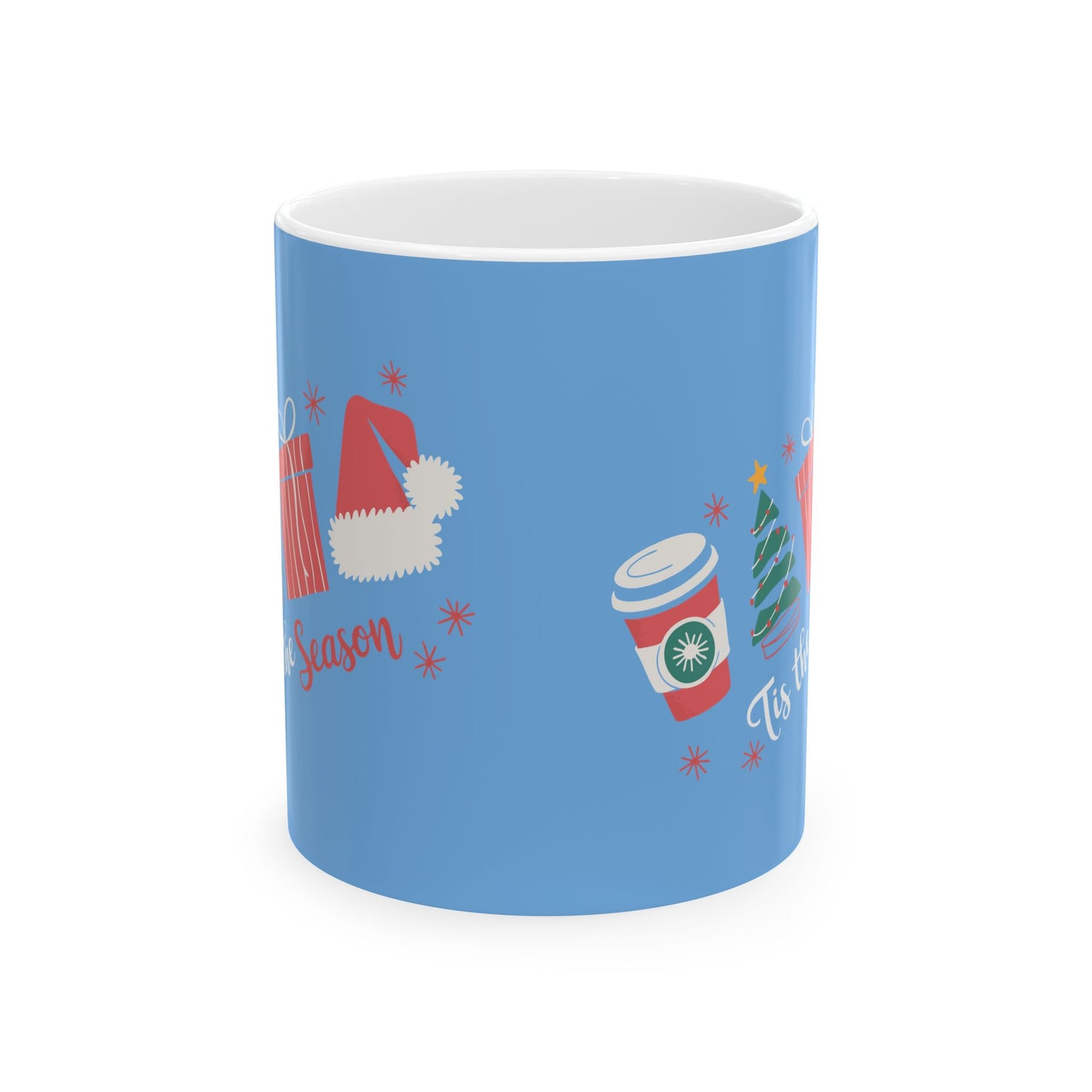 Tis the Season - Christmas ✨🎄🎅 Ceramic Mug (11, 15 oz) - Double sided design