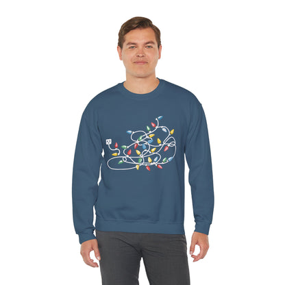 Christmas Lights - Christmas Sweater Collection ✨🎅🎄 - Crewneck Sweatshirt