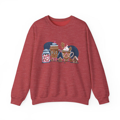 Ginger Bread & Hot Coco - Christmas Sweater Collection ✨🎅🎄 - Crewneck Sweatshirt